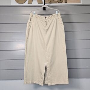 Cotton-On Khaki Midi Skirt